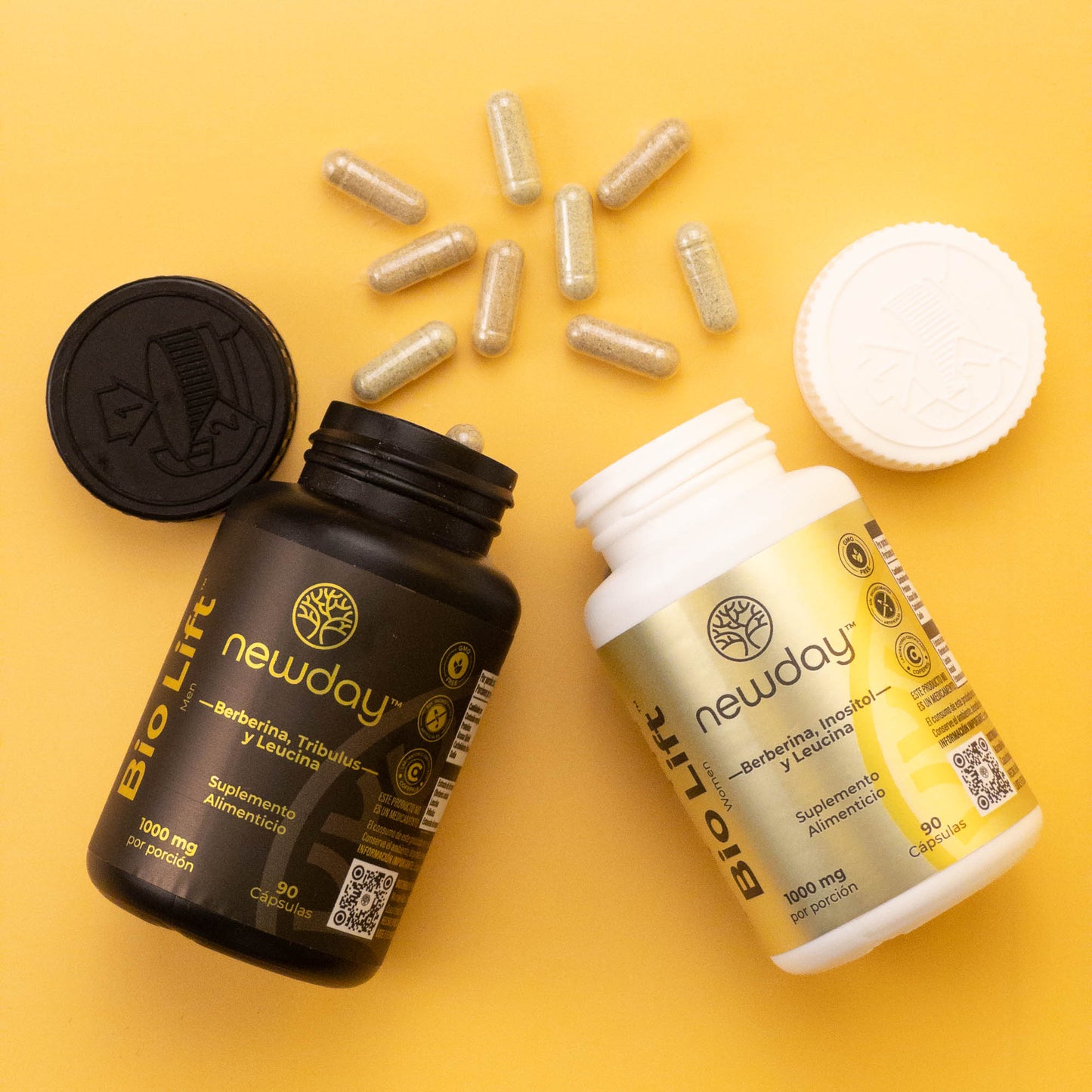 Bio Lift Women - Cápsulas de Berberina, Inositol y Leucina