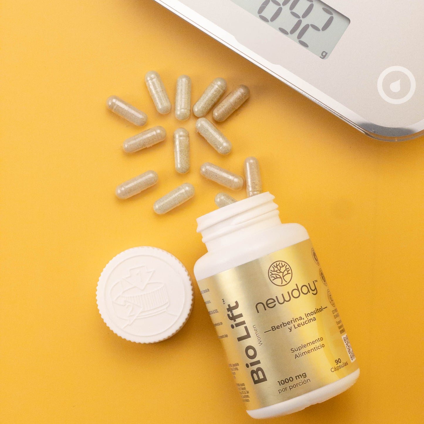 Bio Lift Women - Cápsulas de Berberina, Inositol y Leucina