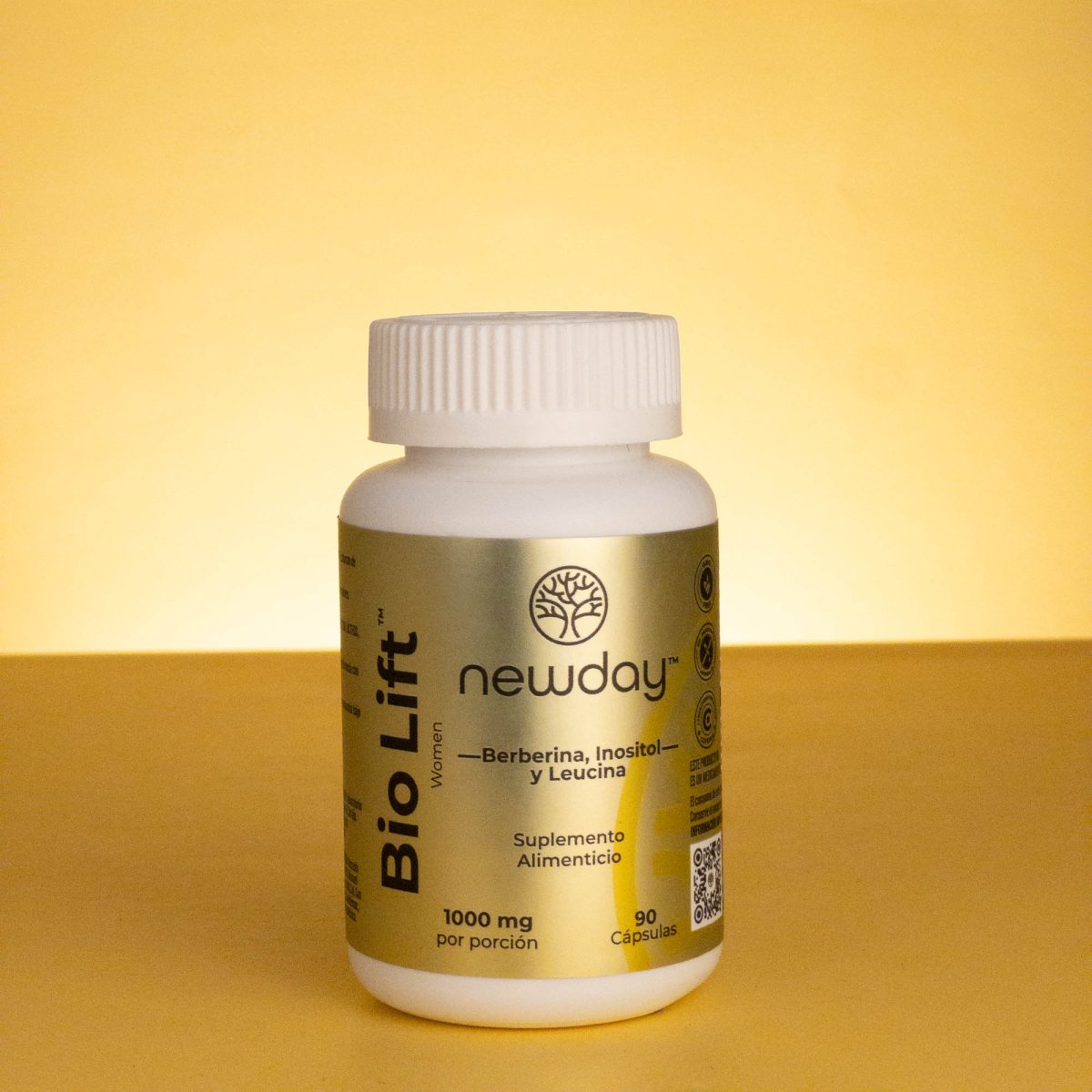 Bio Lift Women - Cápsulas de Berberina, Inositol y Leucina - Newday