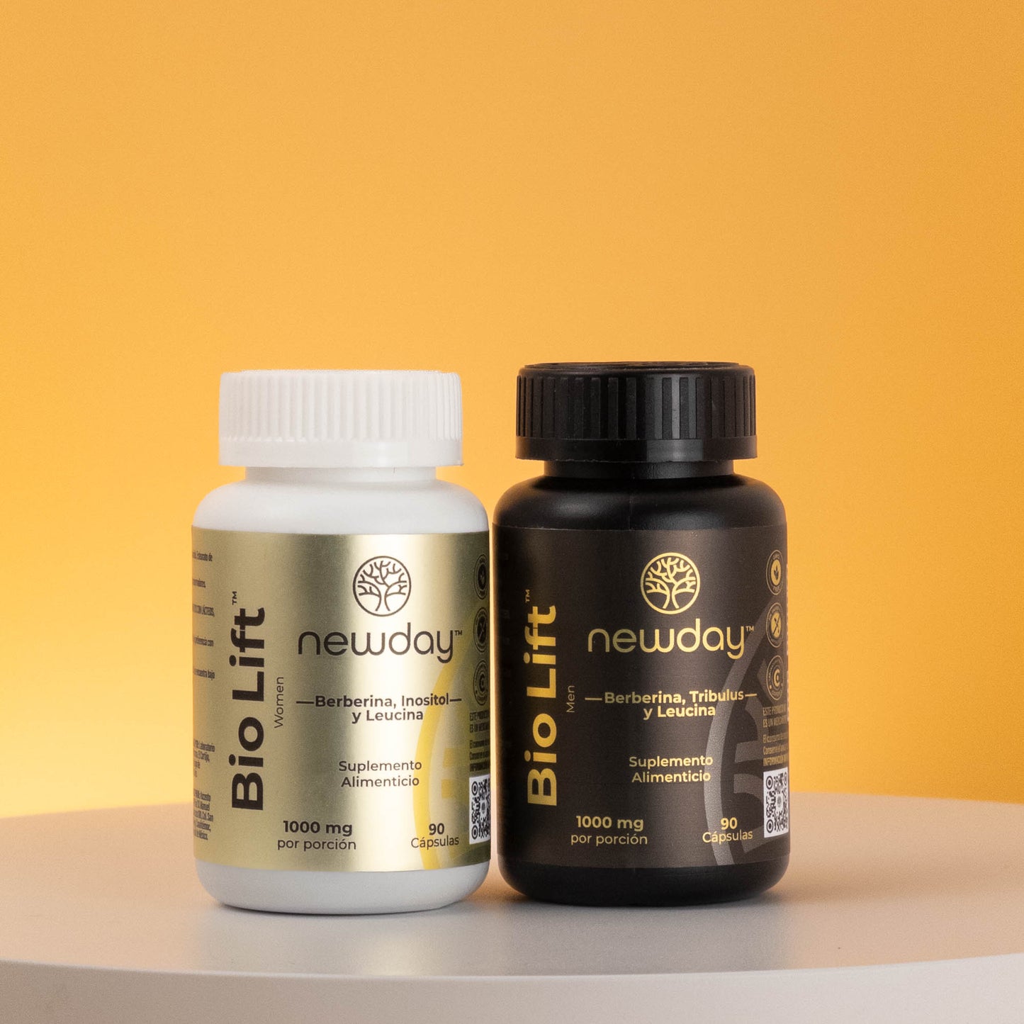 Duo pack - Cápsulas de Berberina, Inositol, Tribulus y Leucina