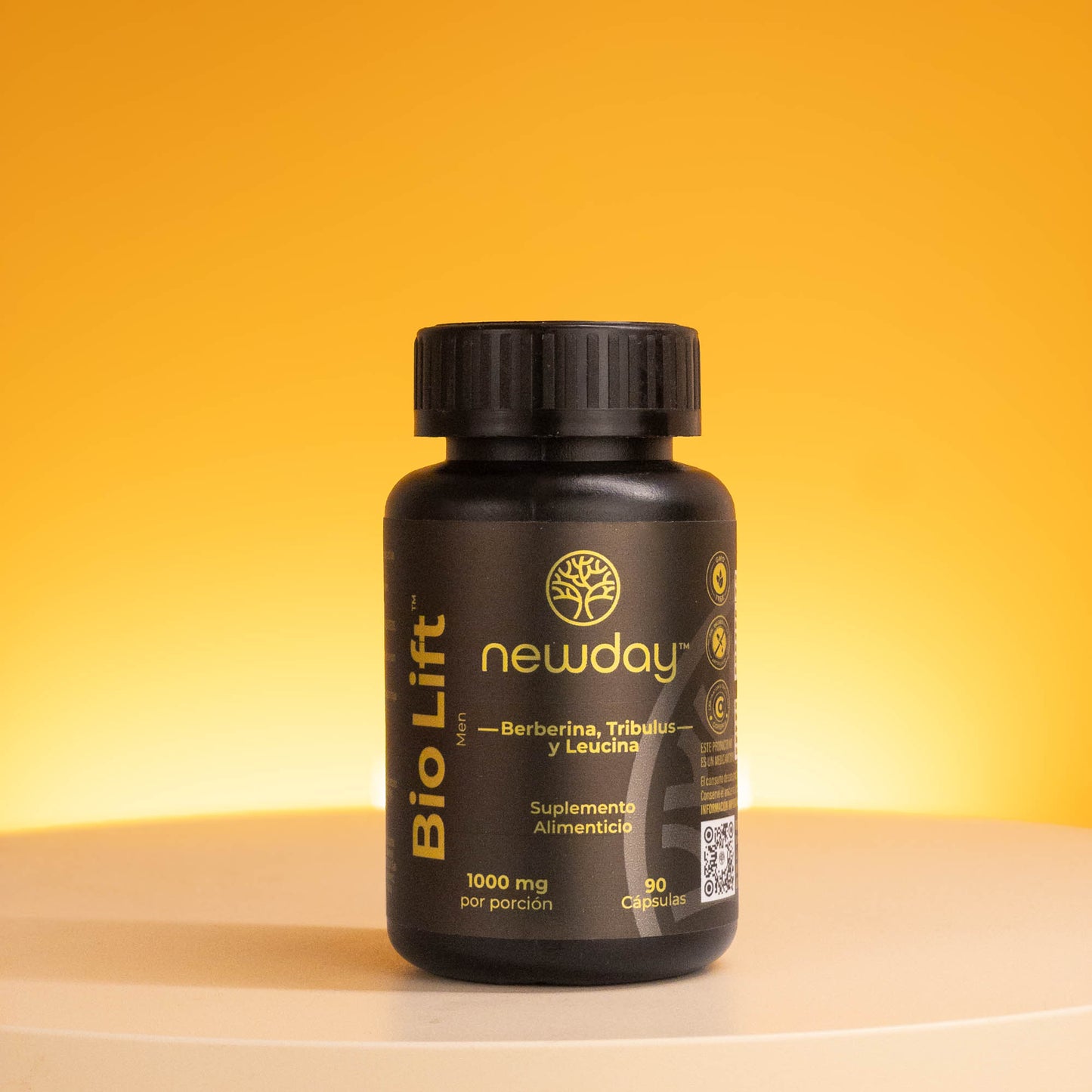 Bio Lift Men - Cápsulas de Berberina, Tribulus y Leucina.