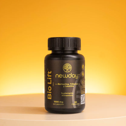 Bio Lift Men - Cápsulas de Berberina, Tribulus y Leucina.