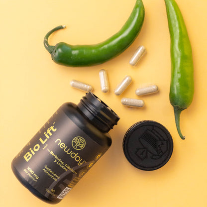 Bio Lift Men - Cápsulas de Berberina, Tribulus y Leucina.