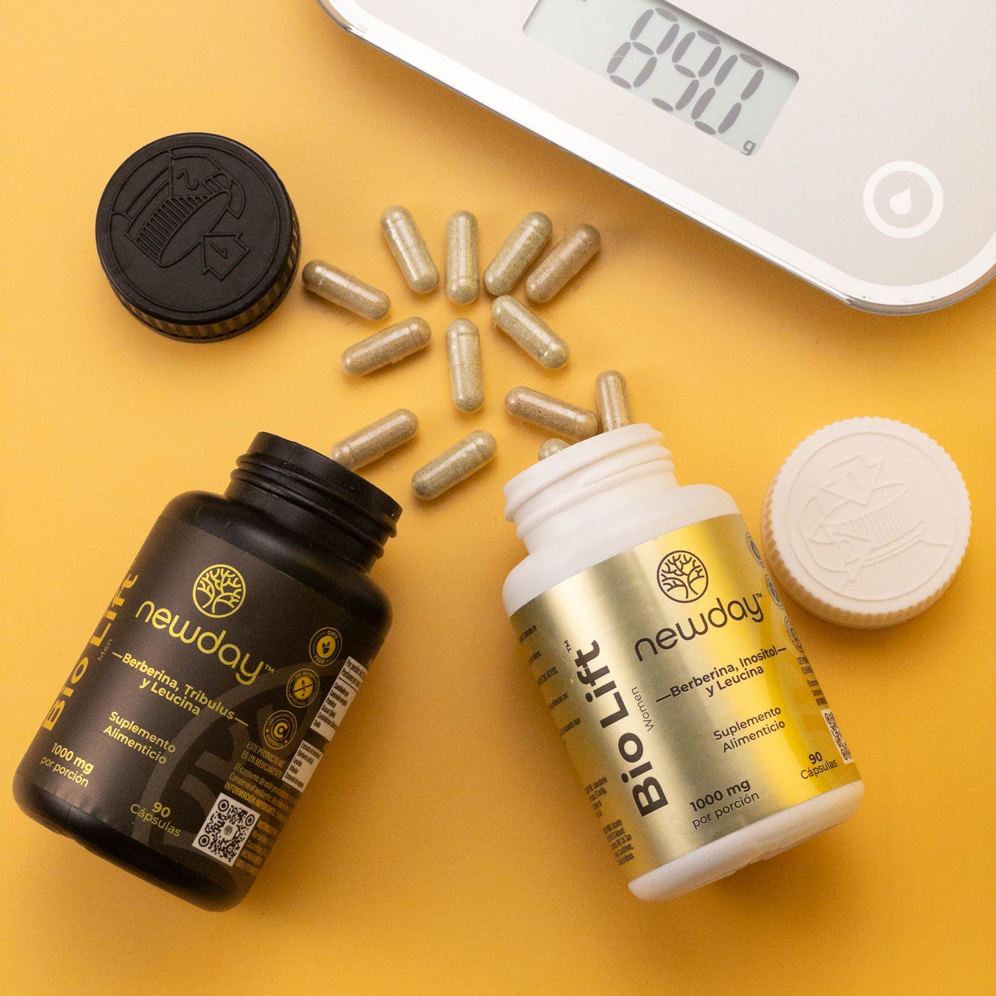 Duo pack - Cápsulas de Berberina, Inositol, Tribulus y Leucina